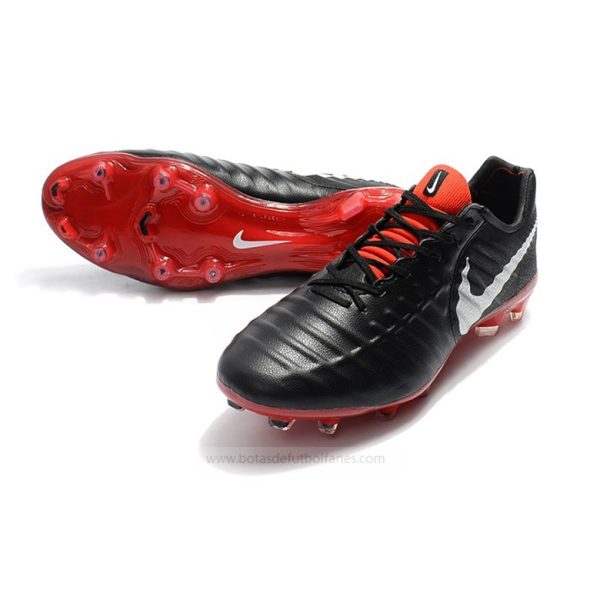 Nike Tiempo Legend Elite FG Negro Rojo